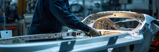 Liberty-collision-center car frame-header